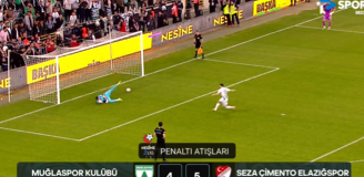 HIT! Bramkarz w Turcji BRONI RZUT KARNY, ale i tak.. PADA BRAMKA xD [VIDEO]